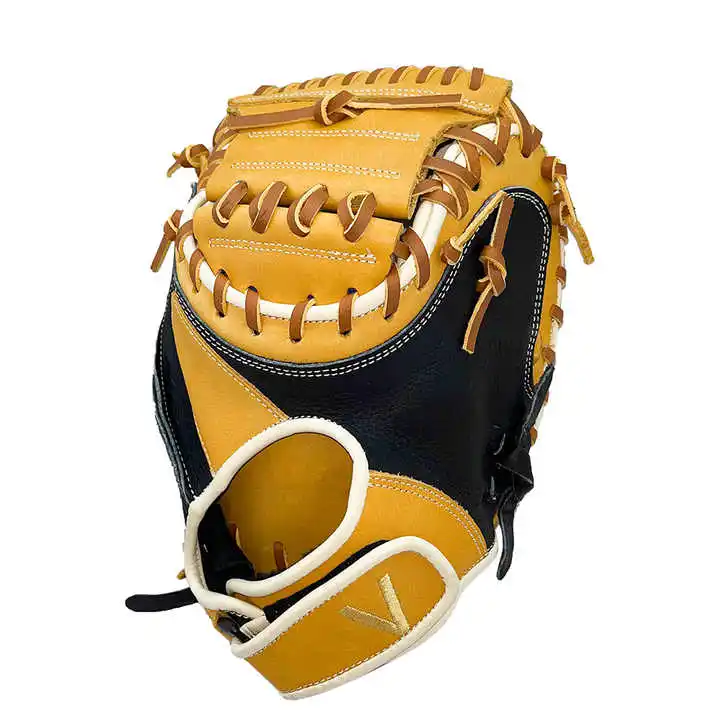 Catcher Baseball Gloves-Infield & Outfield Leather Material