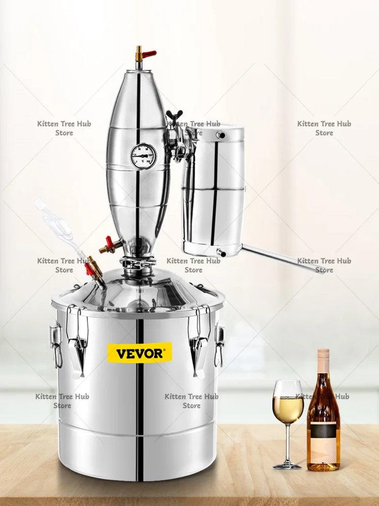 20L-70L Alcohol Distiller Machine Beer Brewing Equipment DIY Wine Moonshine Apparatus Dispenser Kit Home Appliance