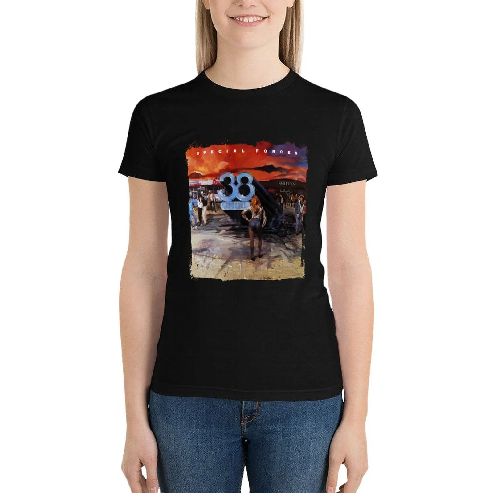 

Special Force T-Shirt female oversized tees aesthetic clothes t shirts for Women graphic