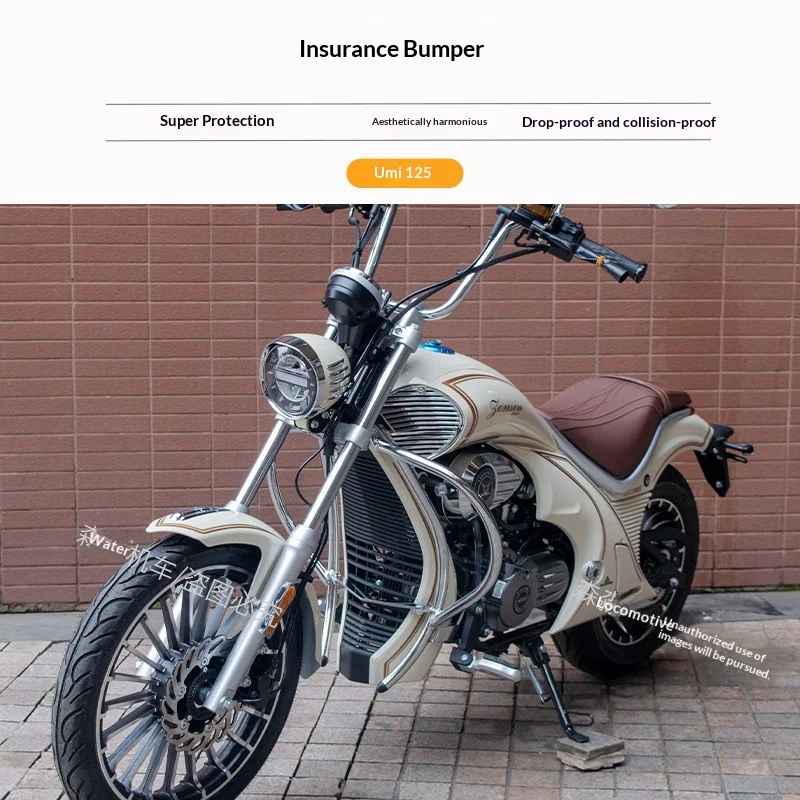 【Premium】For Zongshen Lemi/Youmi 125 modified parts guard backrest side bag folding backrest accessories bumper quick-release si