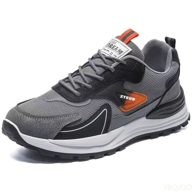 

2025 Large Size Autumn Fashion New Item Breathable Casual Comfortable Men's Shoes Versatile Lightweight Flat Sports Men's Shoes