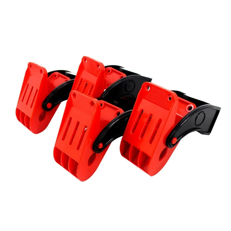 4PCS Car Wash Floor Mat Clamps Swivel Anti-Slip Metal Spring Clamps Wall-Mounted Clip For Heavy Duty