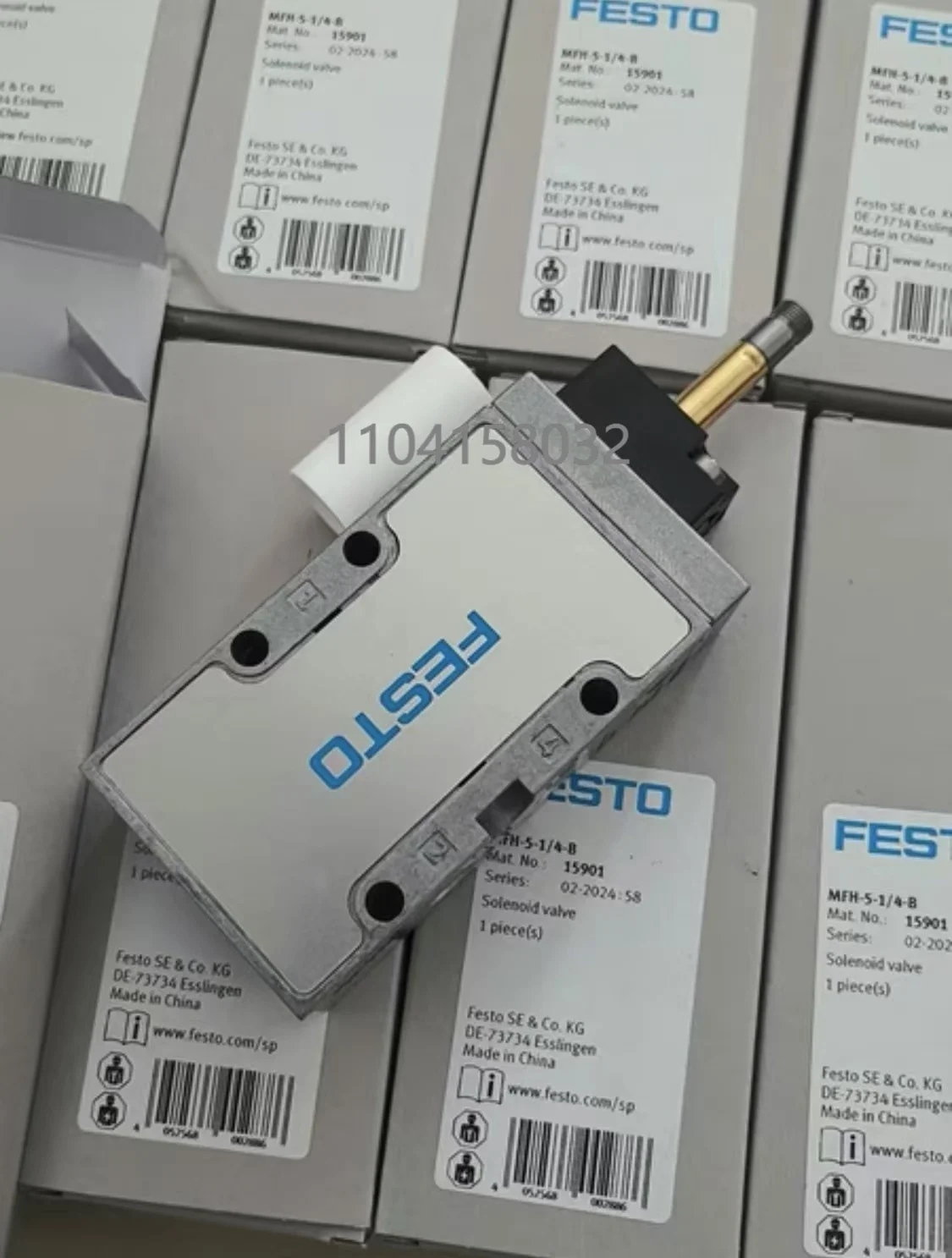 FESTO Two position five way solenoid valve MFH-5-1/4-B MFH-5-1/8-B 15901/19758 MFH-5-1/8 9982 MFH-3-1/4 6211 MLH-5-1/8-B 533137