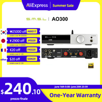 SMSL AO300 Power Amplifier & Headphone AMP & Decoder MA5332MS MQA-CD Audio DAC CS43131 Headphone Amplifier XMOS XU-316 2.1 HIFI