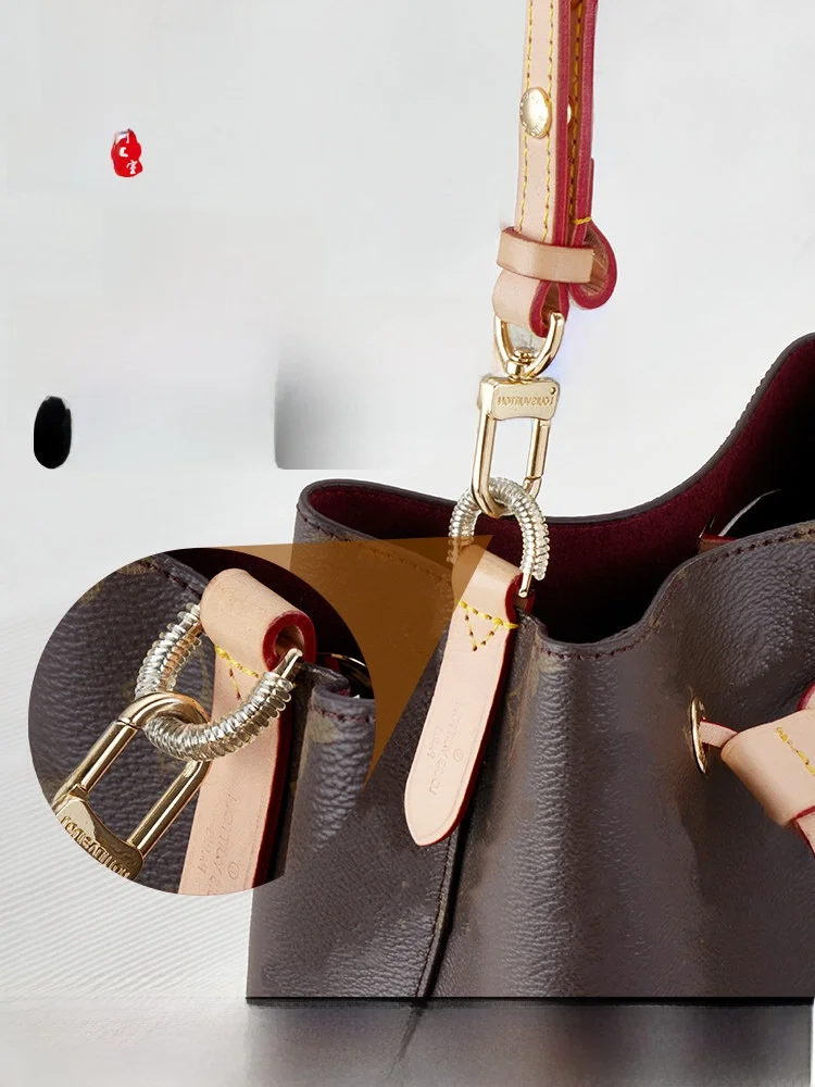 Metal Hardware Protection Ring for Handbag Anti-Wear Oxidation Transparent Wrapping Wire Circle Suitable for LV Bucket Bag