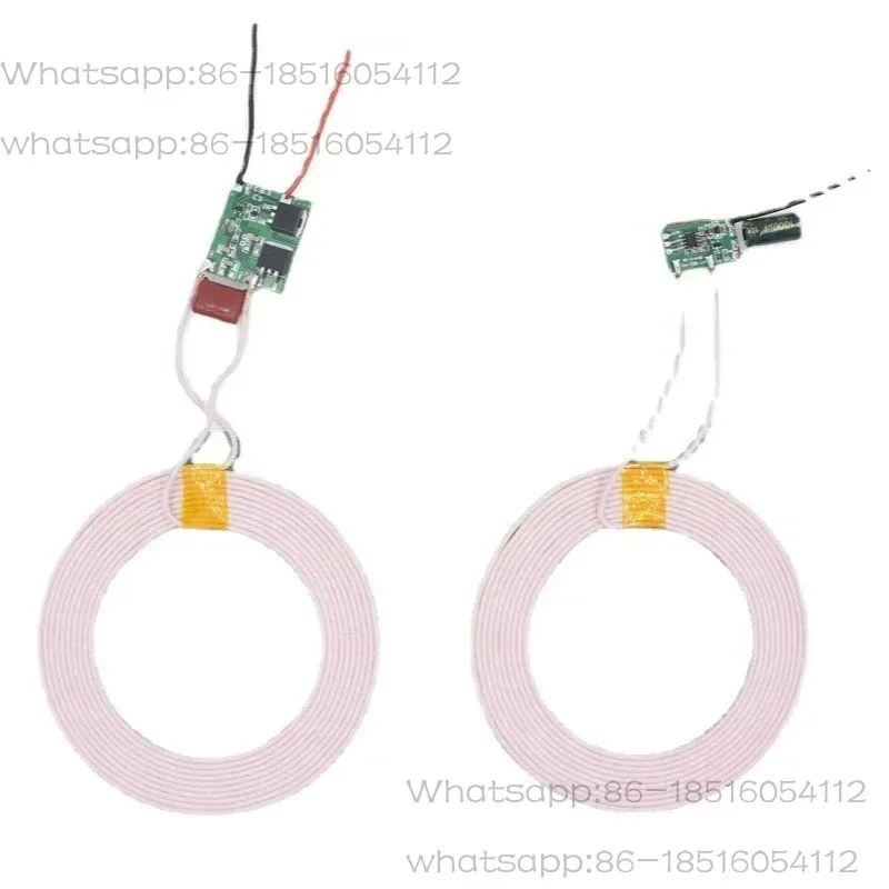 （1PCS）50mm Long-distance Output 24V1.3A High-power Wireless Power Supply Wireless Charging Module  XKT801-38