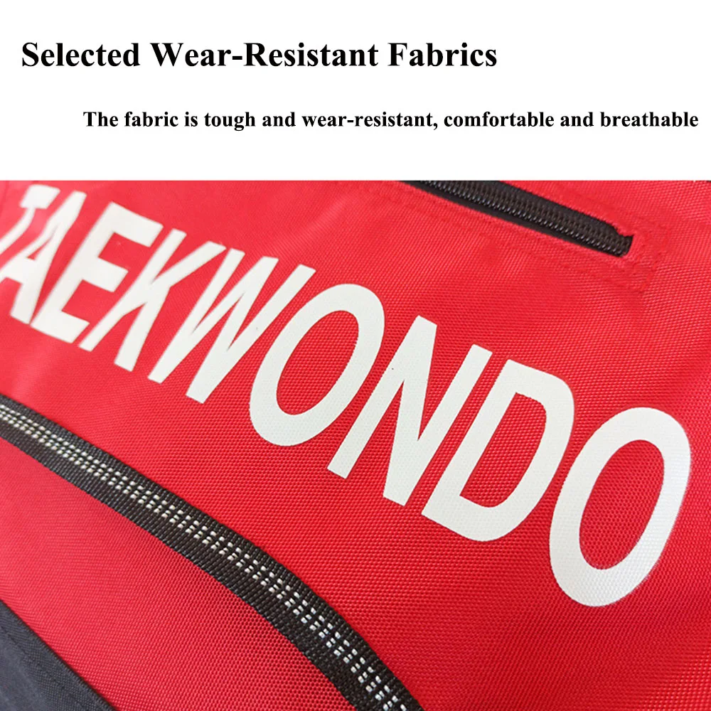Good Quality Taekwondo Backpacks Protectors Training bag Sport Rope Running Light Backpack Unisex Taekwondo Bag Travel Gym Bag