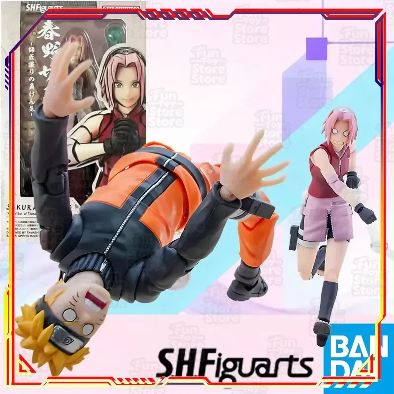 bandai-naruto-uzumaki-shfiguarts-figurine-d'action-sakura-haruno-modele-de-jouet-de-collection-officiel-sous-licence-pour-adultes-et-enfants-avec