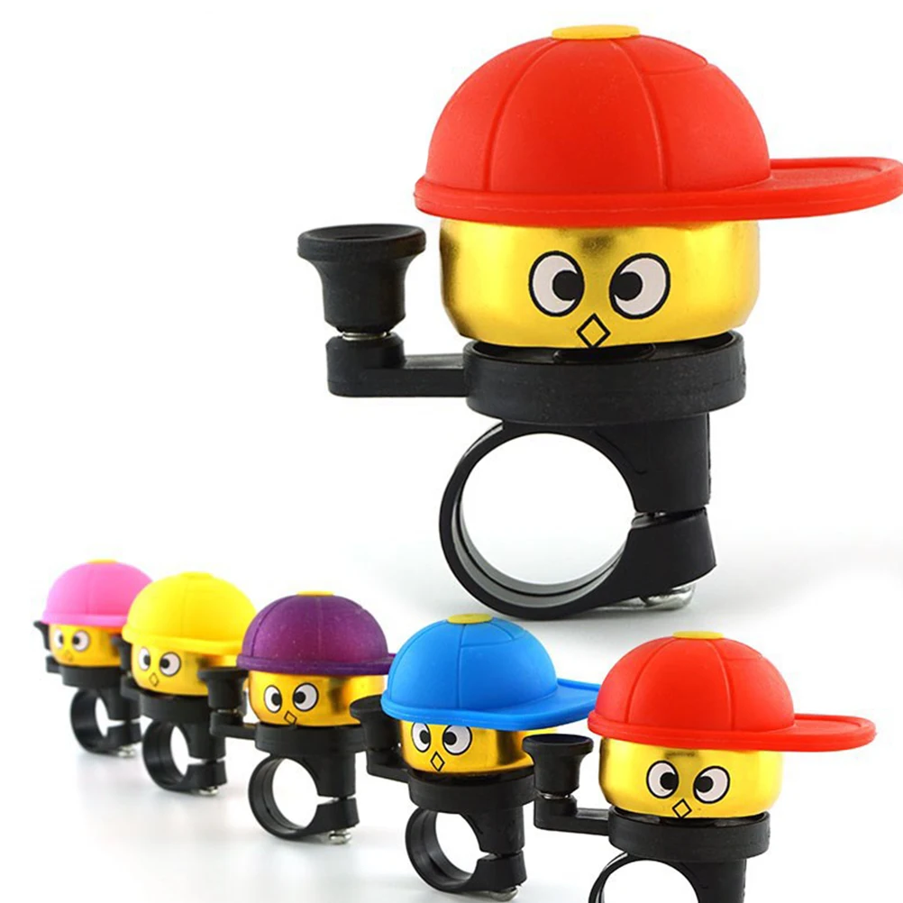 

Cute Kids Bike Bell 1.8-2.2cm Handle Loud Clear Sound Toddler Accessories Mini Ring Bicycle Child Cycling ABS Aluminum Alloy