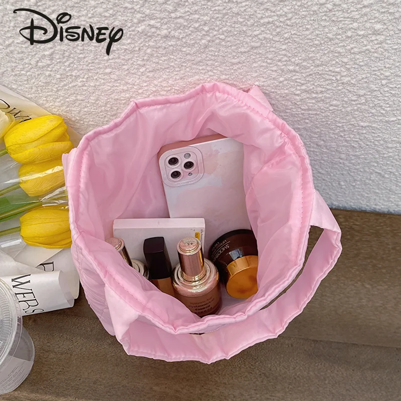 Disney's New Women's Handbag Fashionable High Quality Girls' Shopping Bag Multi Functional Large Capacity Women's Storage Bag