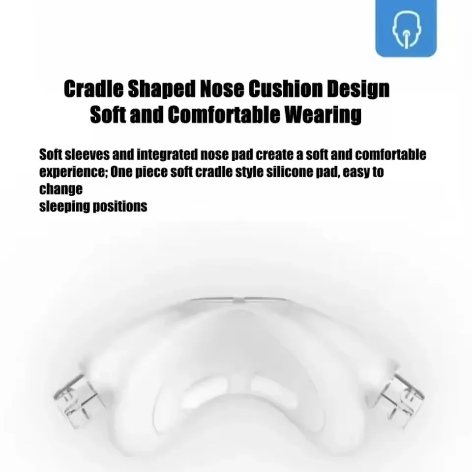 Resmed AirFit N30i CPAP Nasal Mask for Sleep Apnea Anti Snoring Medium Frame with Strap And Frame Pad Sizes S/M/SW - view 5