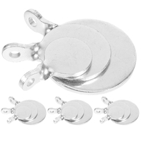 12Pcs Stainless Steel Shooting Training Targets Practice Bullseye Slingshot Targets (4 Each Of 2cm+3cm+4cm)Shooting Targets