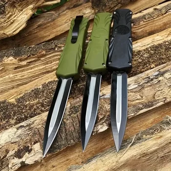 BM-cuchillo de bolsillo táctico multiestilo con mango de ABS, cuchillos para acampar al aire libre, senderismo, supervivencia, defensa de seguridad, herramientas EDC para regalos de hombres