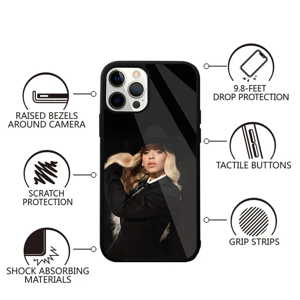 Beyonce COWBOY CARTER Phone Case For iPhone 15,14,13,12,11,Plus,Pro,Max Mini Magsafe Magnetic Wireless Charging