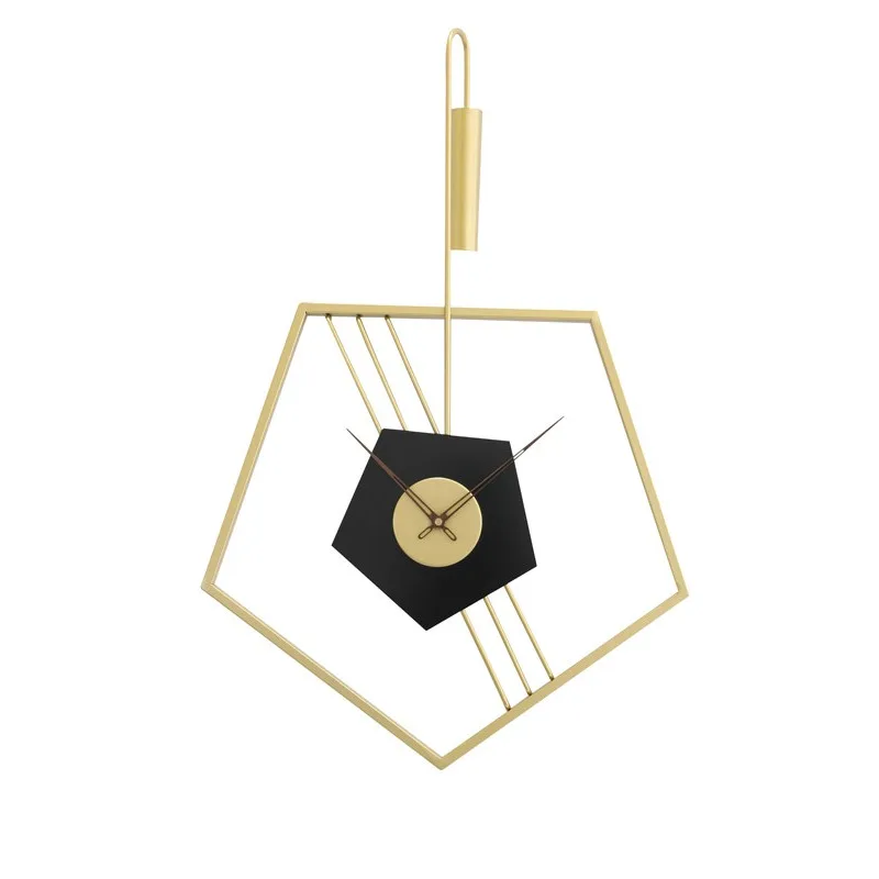 

Модные элитные настенные часы для дома, простые и креативные, в стиле легкой роскоши, бесшумные, для гостиной.