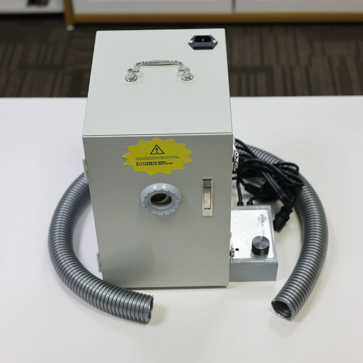 370W Dust Collector Extractor Vacuum Cleaner Lab Equipment Dust Suction Machine