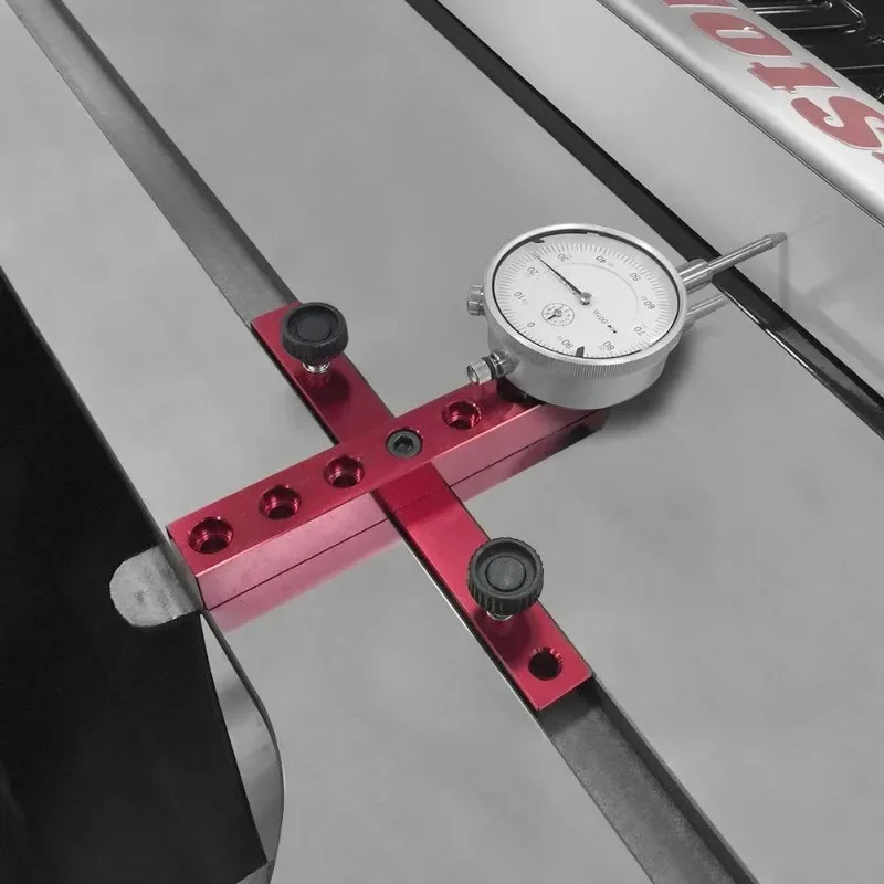 Woodworking table saw dial meter calibrator A-Line-IT Machinery Alignment System