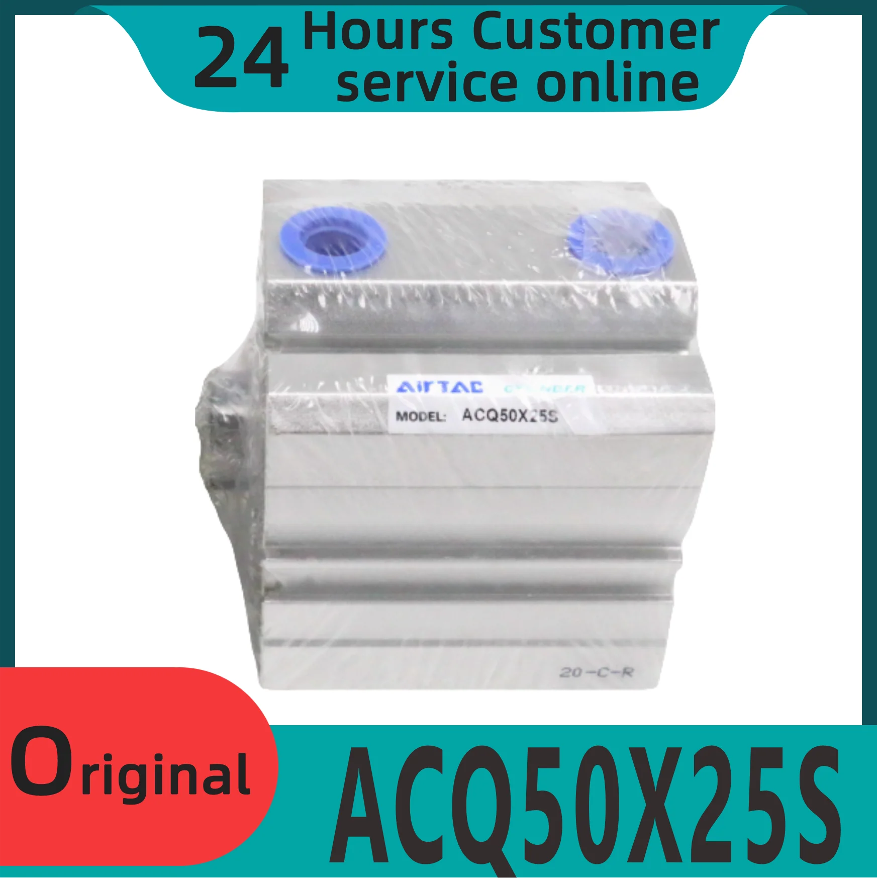 

Brand new original thin cylinder ACQ50X25S ACQ50X30S ACQ50X35S ACQ50X40S ACQ50X45S