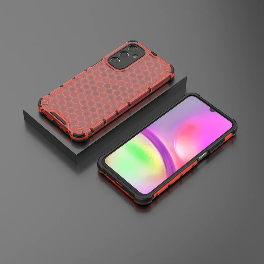 Luxury Honeycomb Hybrid Case For Redmi Note 5 6 7 8 9 10 Pro 7A 8A 9A 9C 10A 10C 9S 10S Rubber Candy Cover