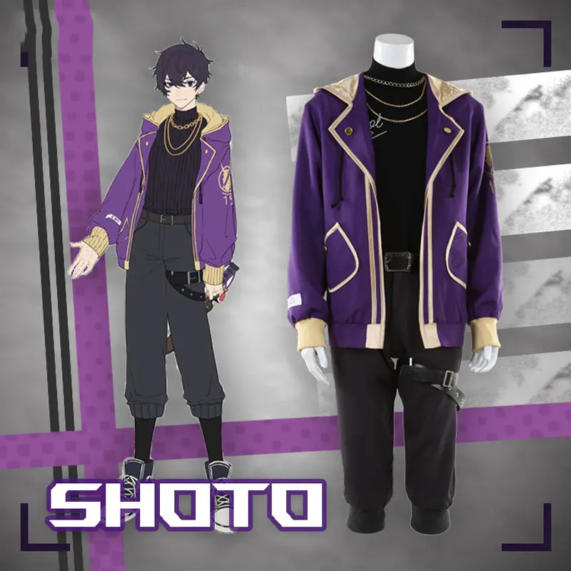 Anime virtual anchor vtuber Shoto shxtou cosplay otaku department cool campus style customize full set of costumes