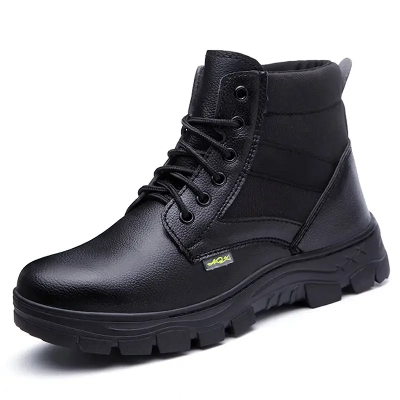 Industrial Safety Male Shoes Puncture-Proof Non Slip Steel Toe Work Men\'s Boots Comfortable Offer Cheap High Quality New Fashion