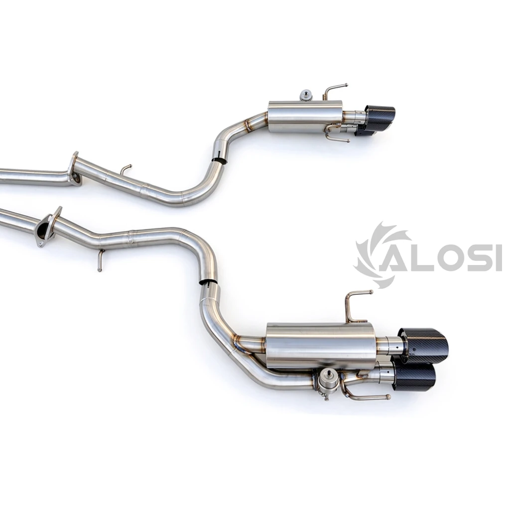 Stainless steel electronic valve exhaust for Lexus IS300 IS350 3.5 2013+ Upgrade IS500 four outlet exhaust pointed valve exhaust