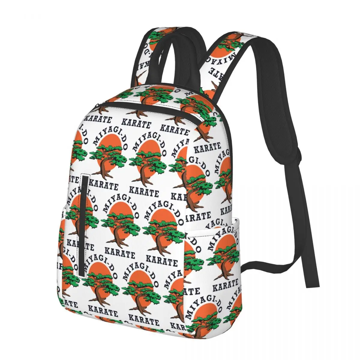 

Miyagi Do Jo Karate Martial Student Backpack School Bag Hiking Travel Daypack for Boys Girls Bookbag Shoulder Bags