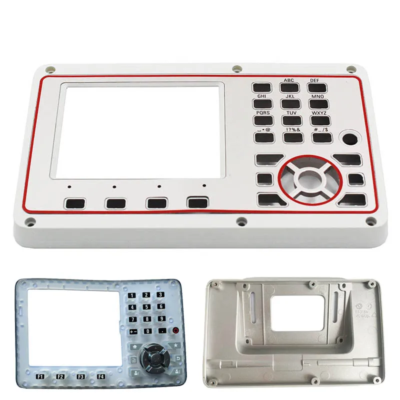 

LCD Panel Screen Cover Plastic Case Back Bracket Cap Soft key for Total Station TS07 TS03 1Piece