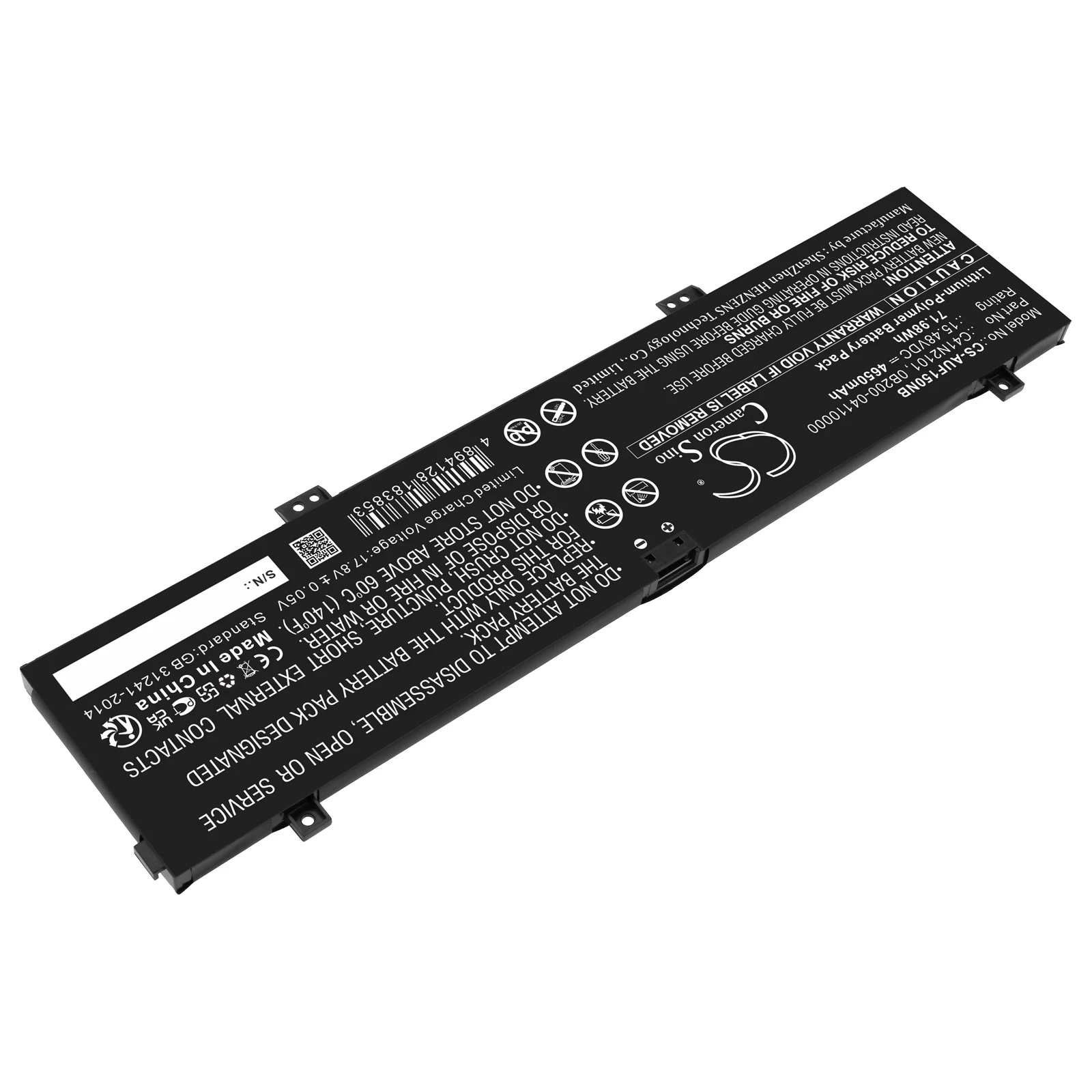 AsusTUF 대시 F15 FX517ZE-HN046W CS 교체 배터리, 젠북 프로 17 UM6702RA-M1035W, 젠보용