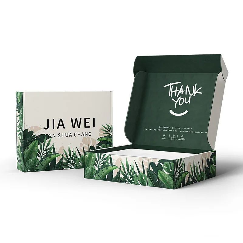 Color airplane box customized packaging carton printing carton gift box