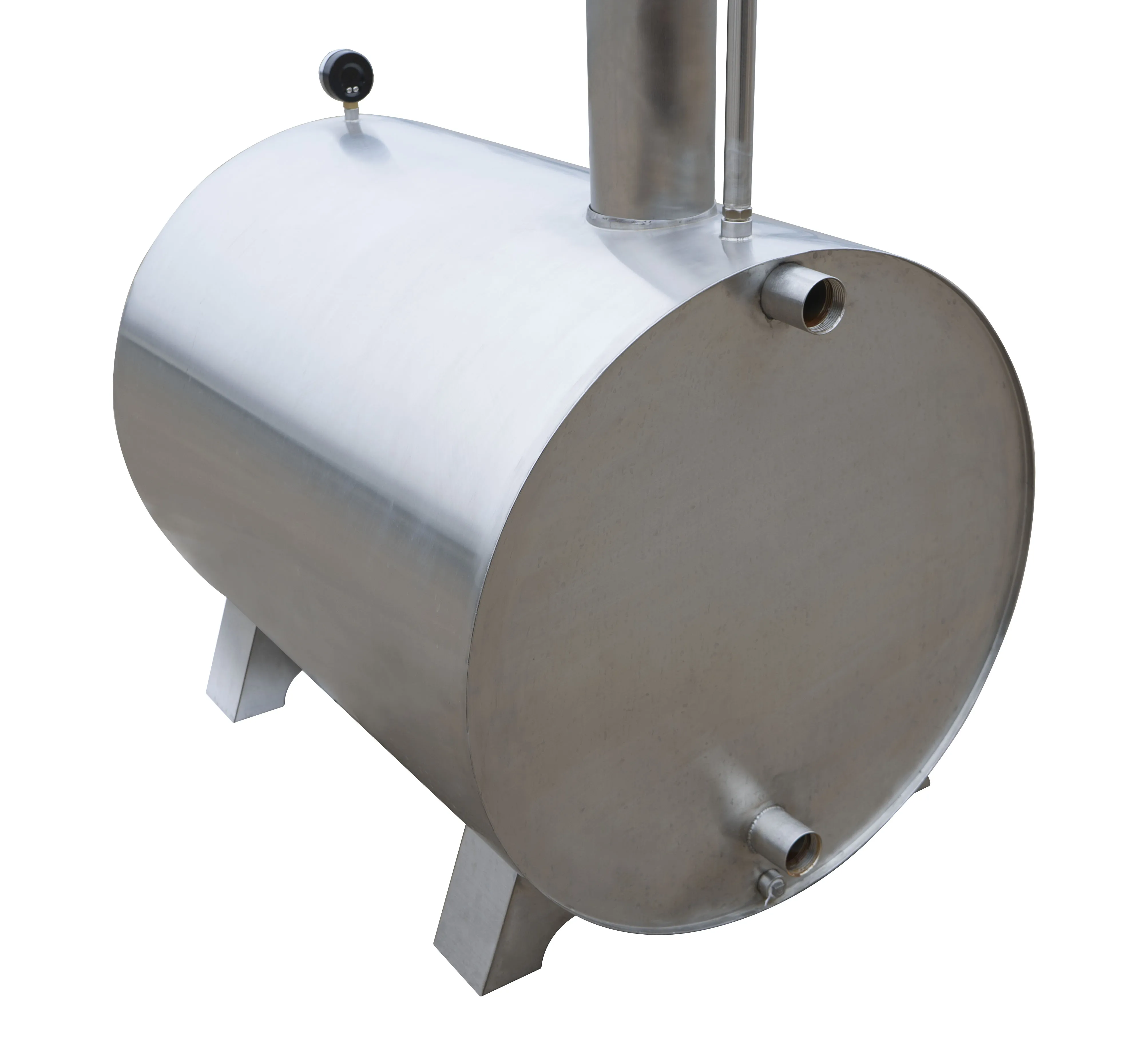 2025 Premium AISI 304 سخان حوض استحمام ساخن لحرق الخشب من الفولاذ المقاوم للصدأ - سخان مياه حمام السباحة الخارجي XL