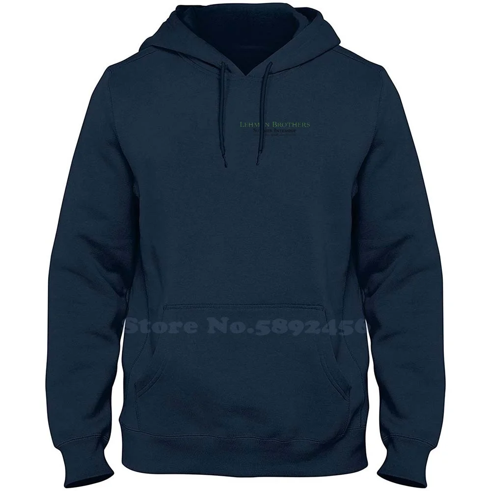 

Lehman Brothers Summer Internship 2008 High-Quality 100% Cotton Hoodie Casual Sweatshirt