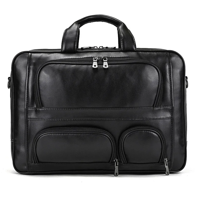 Borsa Valigette per laptop Pendolarismo Uomo Viaggio Imballaggio Cubo Valigette Borse in pelle per esterni Портфель MHGWB