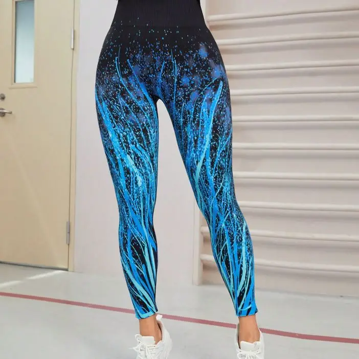 Women's High Waist Yoga Pants Tummy Control Leggings Workout Running Butt Lift Tights