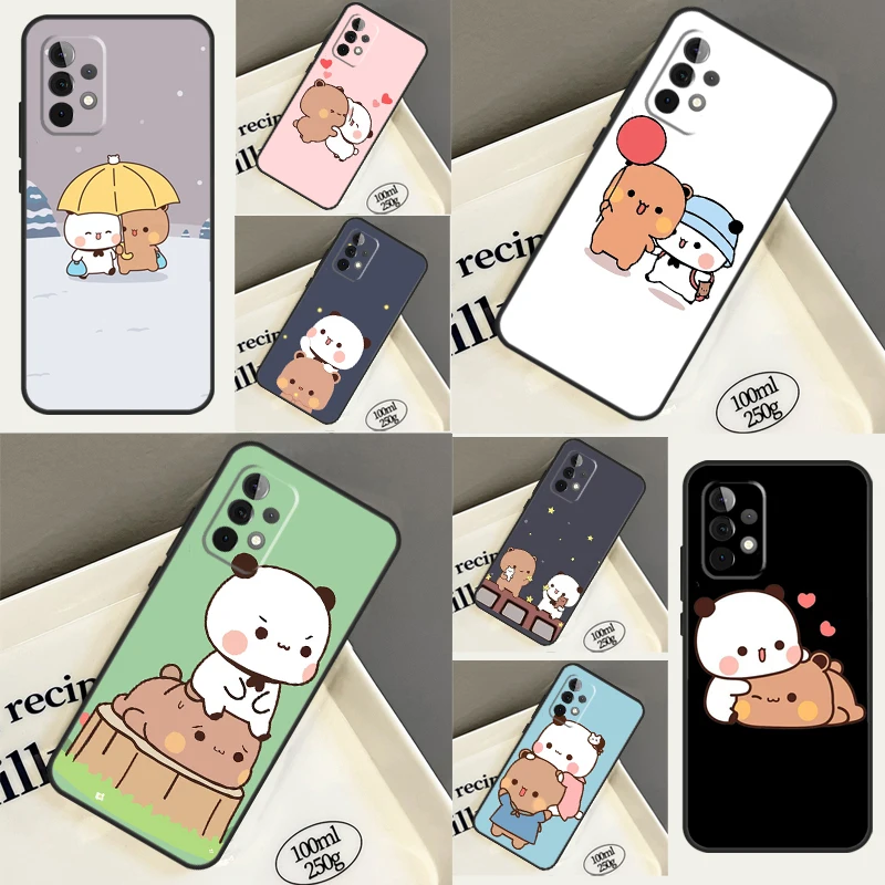 Cute BuBu DuDu Funda For Samsung Galaxy A34 A54 A14 A13 A33 A53 A12 A22 A32 A52 A72 A50 A70 A71 A51 Case