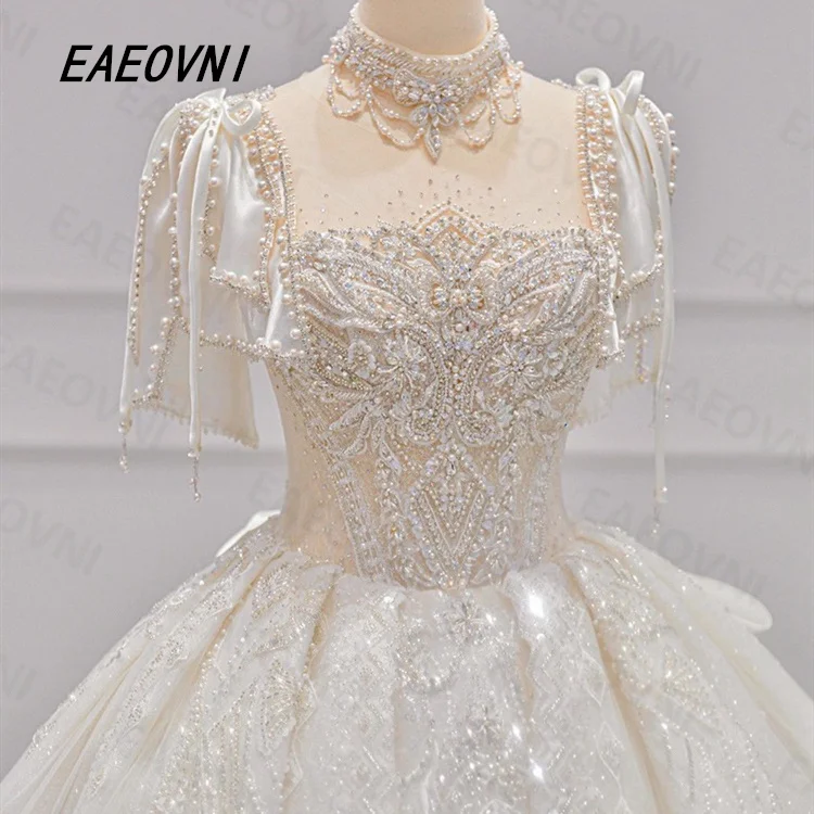 Luxury Wedding Dress 2026 New Bridal Princess On The Run Light Luxury Niche High-end Tailing Perfect Gorgeous Vestidos De Novia