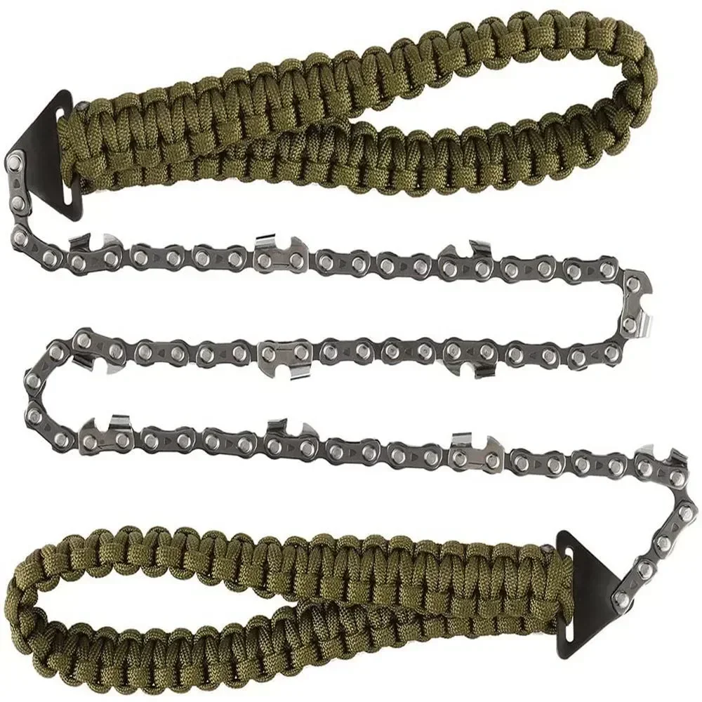 

Manual Chain Hiking Braided Tools Hand Portable Emergency Saw Wire Outdoor Cutter Camping Camp Survival Portable Rope