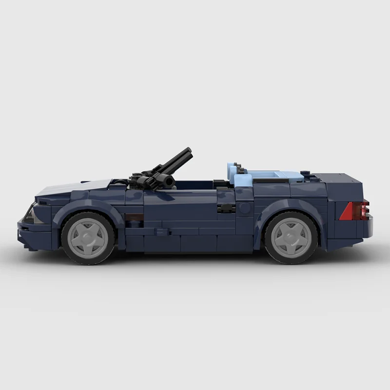 352 Uds MOC Mercedeser Benzss 600SL City Champions Super bloques de construcción de automóviles construcción ladrillo creativo STEM educativo