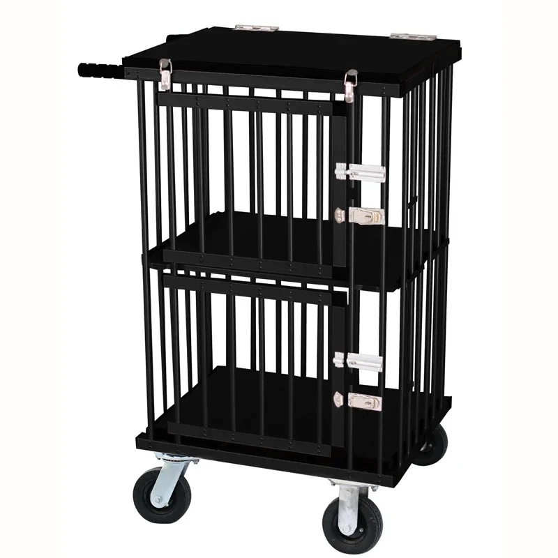 

Factory New Foldable Cat Cage Carrier Wholesale Pet Dog Trolley Portable Outdoor Wheeling Pet Travel Suitcase Cat Dog Carrier