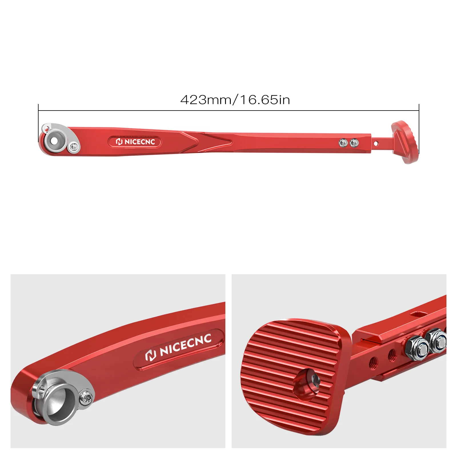 NICECNC para Stark Varg EX 2024-2025 soporte ajustable y Kit de enlace de bajada de 1 "para bicicleta de cross eléctrica de aluminio Stark Varg MX