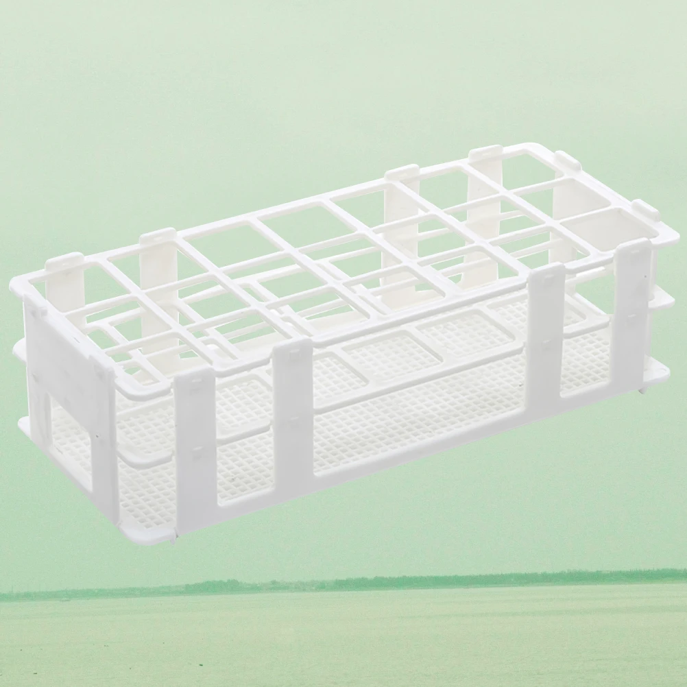 

1pc Premium Test Tube Rack Plastic Holder For Tube Lightweight Stand Equipment Storage Organize