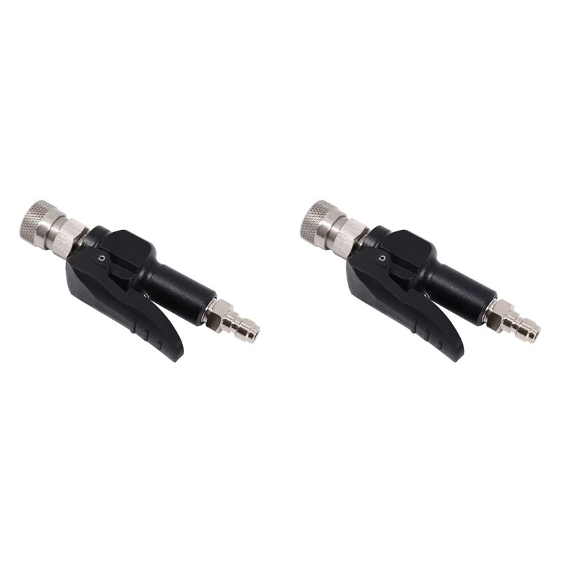 DTA4-2X AA67-300Bar Quick Inflation Connector Chuck Filling Adapter With 8Mm Male And Female Header Quick Plug A