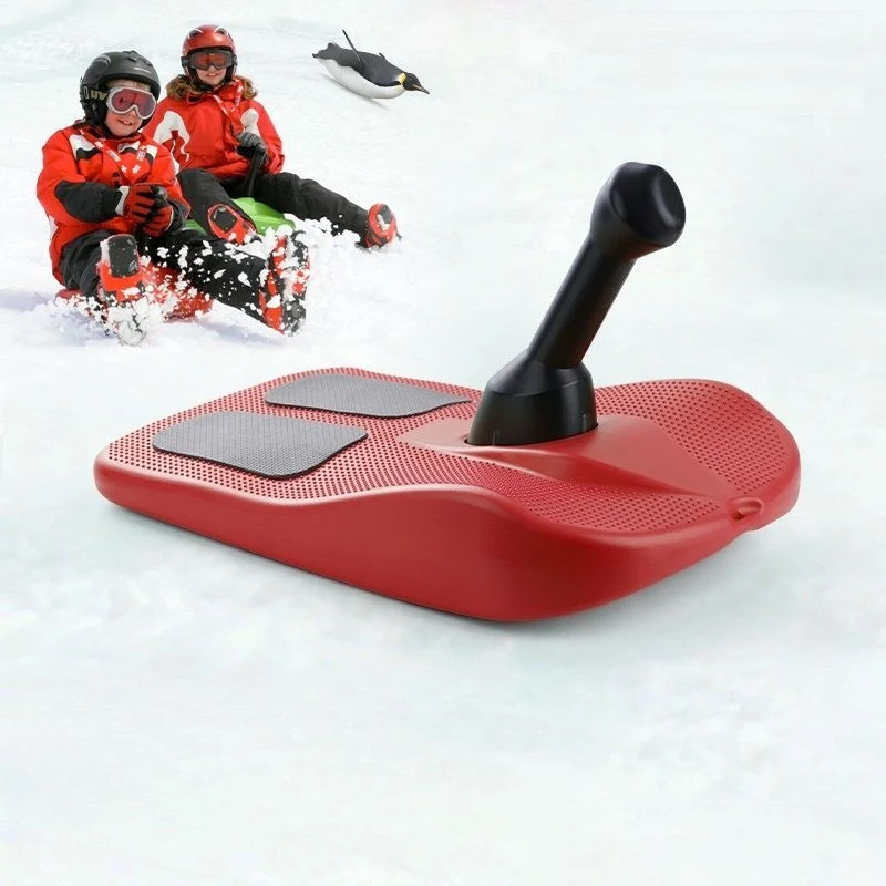 Snowboard Thickened Wear-resistant Sleigh Board Grass Board Climbing Plough Play Snow