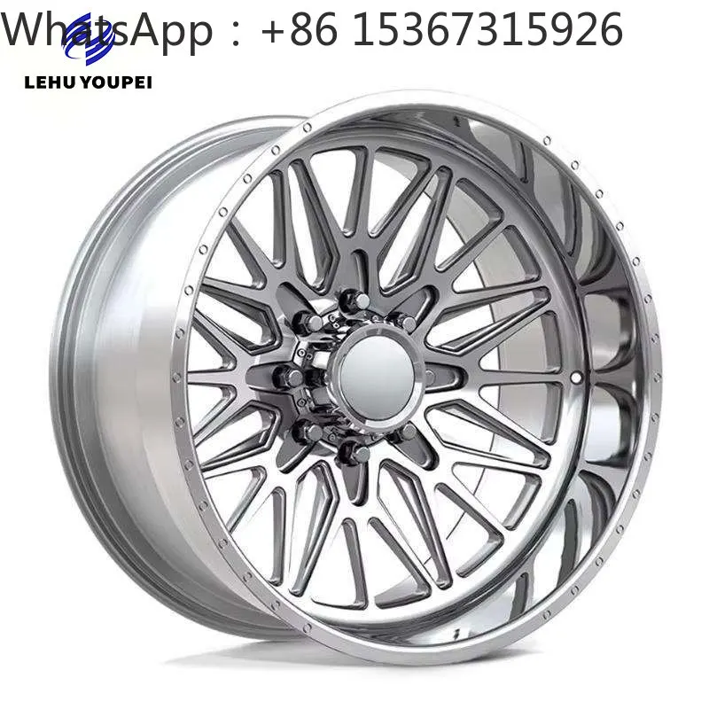 

20-28 Inch High Strength Polished H-Type Forged Truck Offroad Wheel Rims