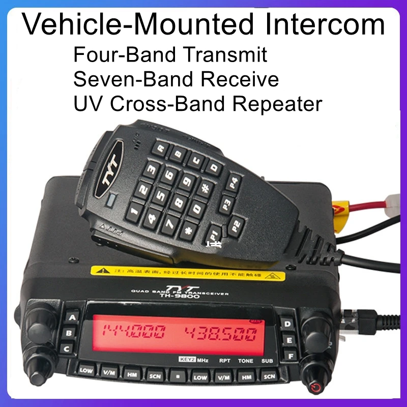TYT TH-9800 Vehicle-Mounted Two-Way Radio UV Shortwave Quad-Band Cross-Band Repeater