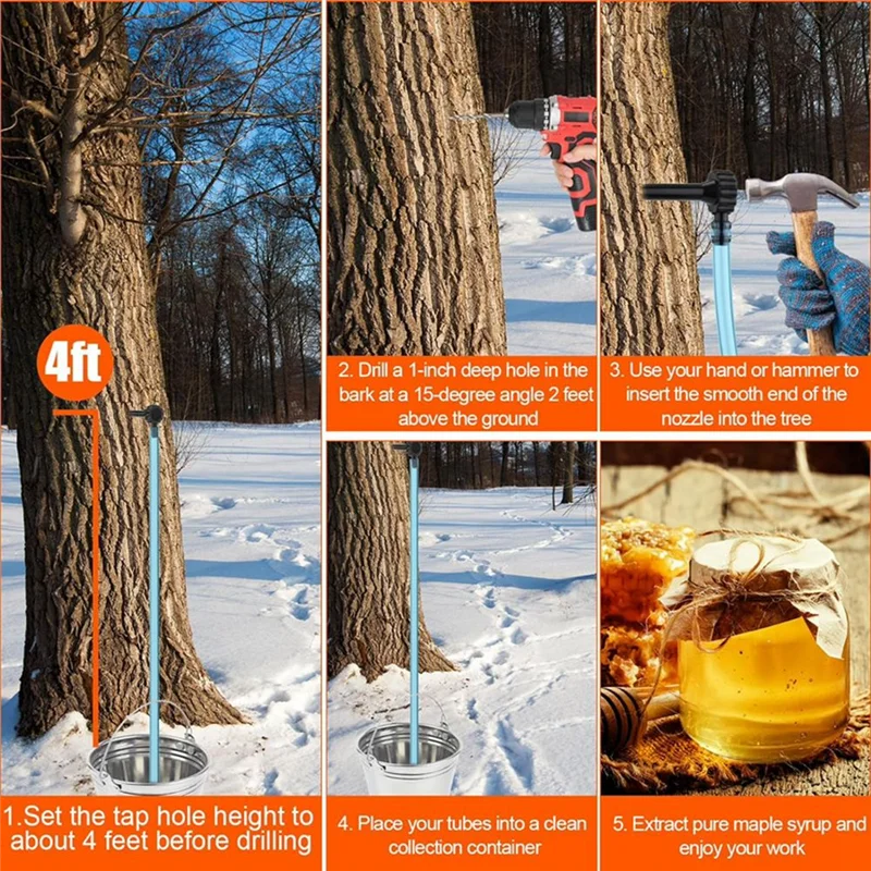 

Набор для нарезания кленового сиропа, кленовый кран и пищевой экстрактор-капельница для принадлежностей кленового сиропа-AA26