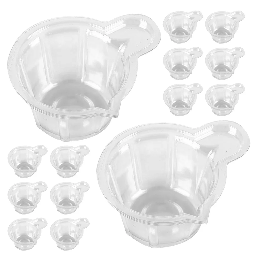 

400Pcs 40Ml Clear Mixing Cups Disposable Plastic Measuring Cups for Resin Epoxy Craft DIY Art Projects Jewelry Making