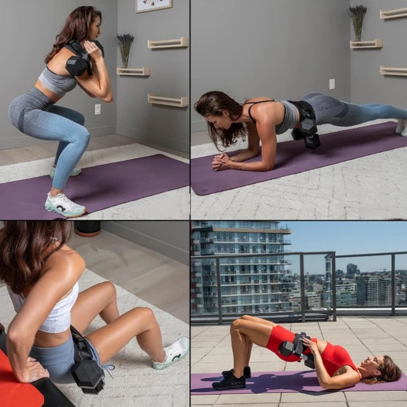 مقاومة قابلة للتعديل، تصميم مريح، حزام تدريب الورك، حزام الورك المرجح، حزام تدريب الخصر المرجح