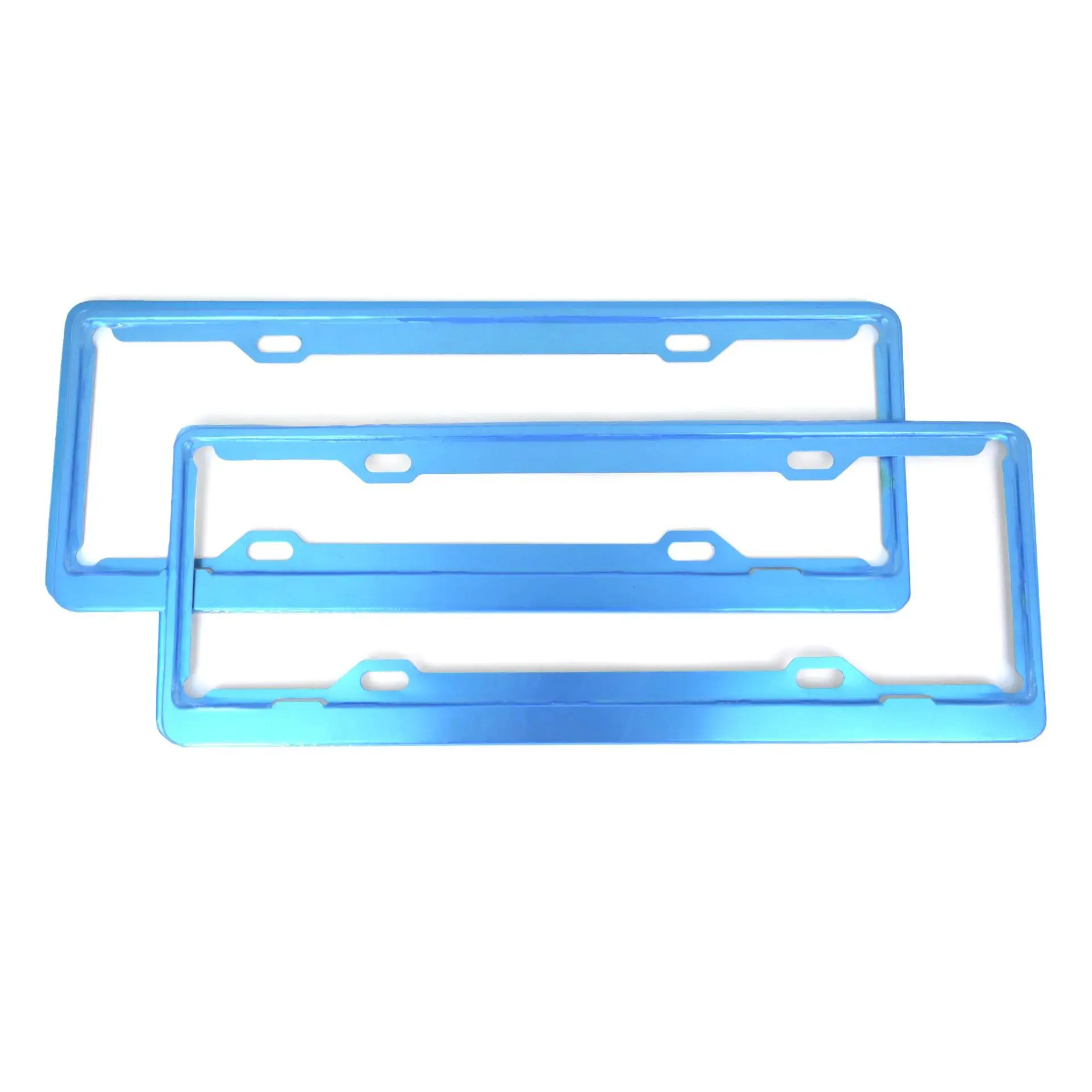 Carbon Fiber License Plate Frame, Car Number Plate Holder, License Plate Protective Frame with Printed Logo