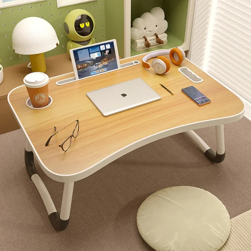 Household Bedroom Small Table Student Dormitory Bed Desk Computer Desk Balcony Simple Folding Table